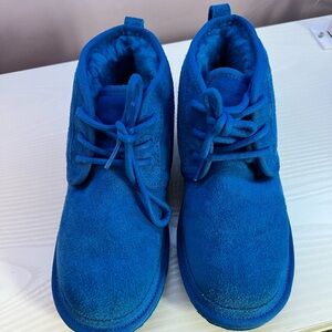 UGG Bright Blue Cozy Boots